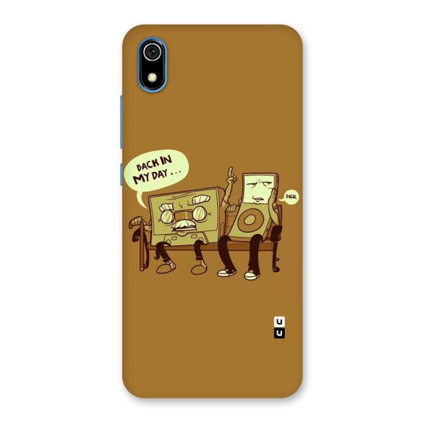 Back In Day Casette Back Case for Redmi 7A