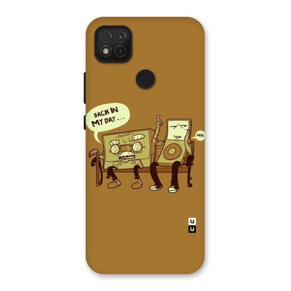 Back In Day Casette Back Case for Redmi 9C