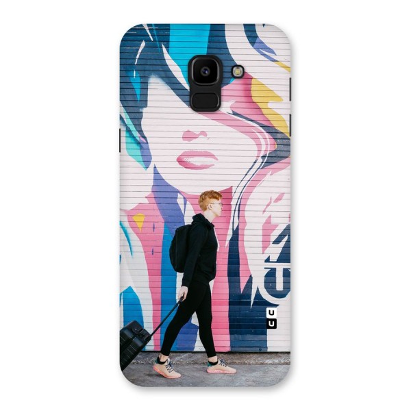 Backpacker Back Case for Galaxy J6