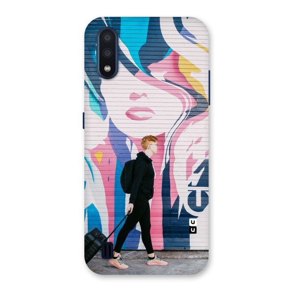 Backpacker Back Case for Galaxy M01