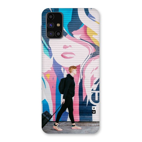 Backpacker Back Case for Galaxy M31s