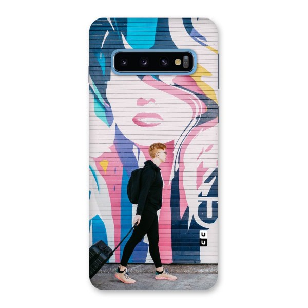 Backpacker Back Case for Galaxy S10