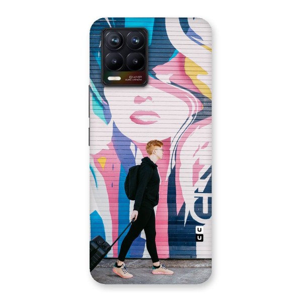 Backpacker Back Case for Realme 8