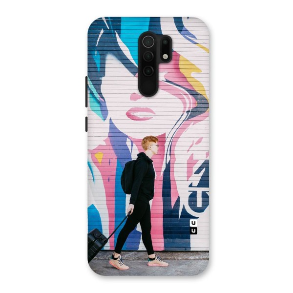 Backpacker Back Case for Redmi 9 Prime