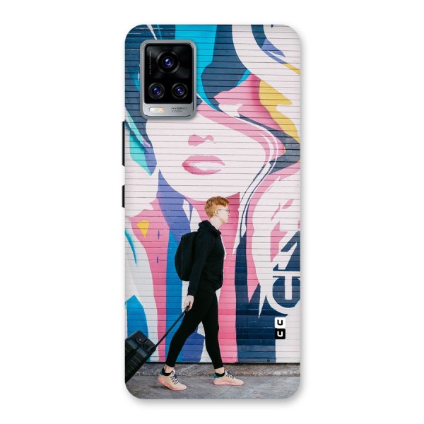 Backpacker Back Case for Vivo V20 Pro