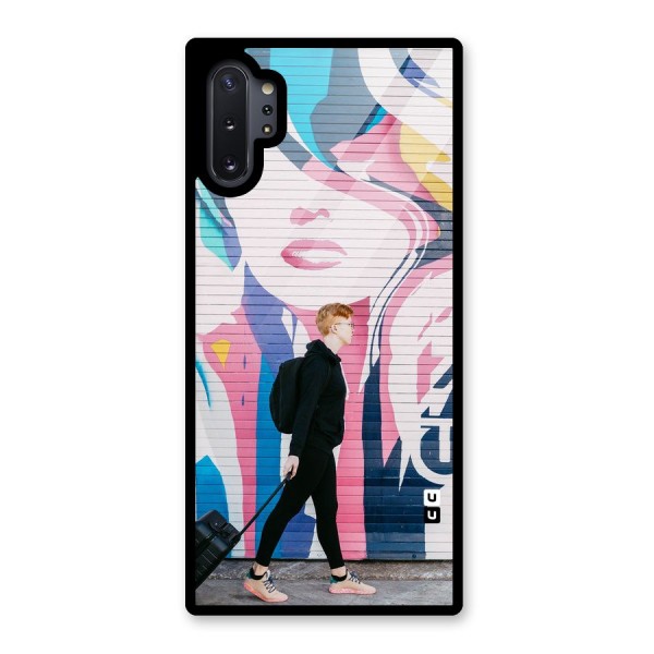 Backpacker Glass Back Case for Galaxy Note 10 Plus