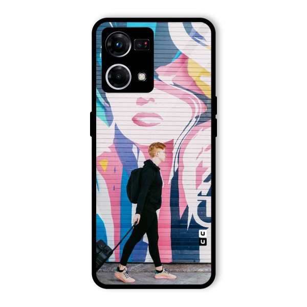 Backpacker Glass Back Case for Oppo F21 Pro 4G