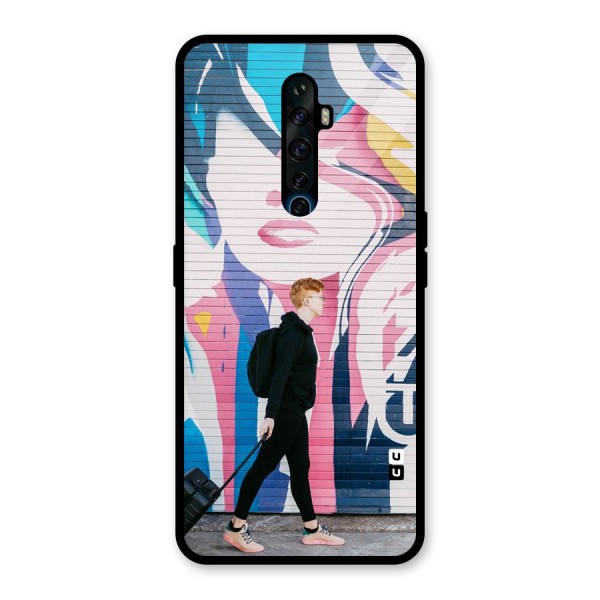 Backpacker Glass Back Case for Oppo Reno2 Z