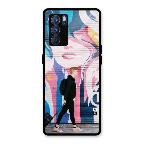 Backpacker Glass Back Case for Oppo Reno6 Pro 5G