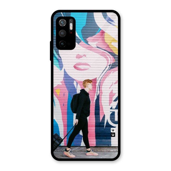 Backpacker Glass Back Case for Poco M3 Pro 5G