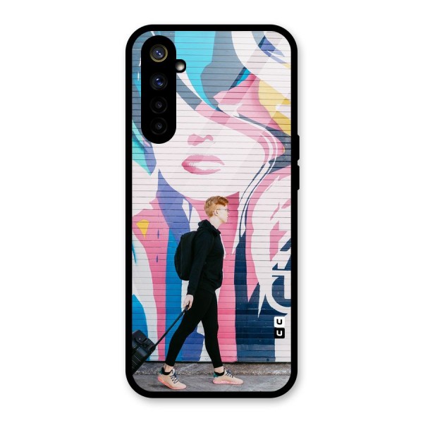 Backpacker Glass Back Case for Realme 6i