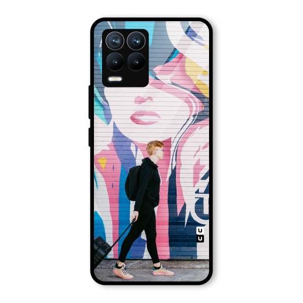 Backpacker Glass Back Case for Realme 8 Pro