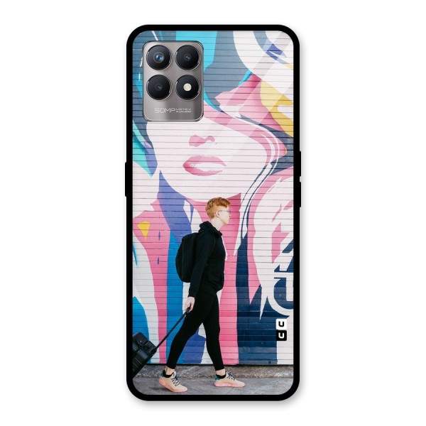 Backpacker Glass Back Case for Realme 8i