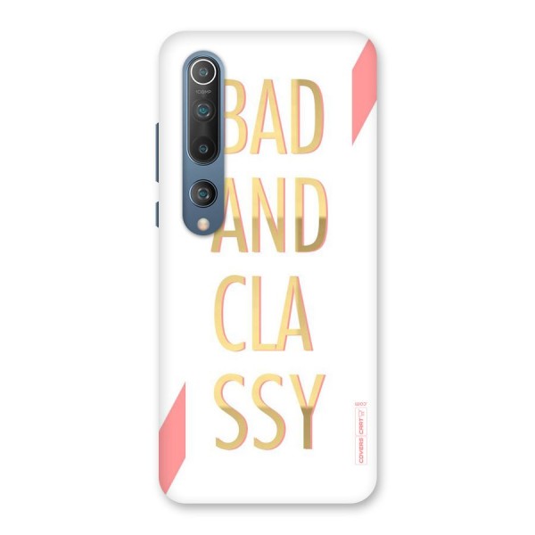 Bad And Classy Back Case for Mi 10