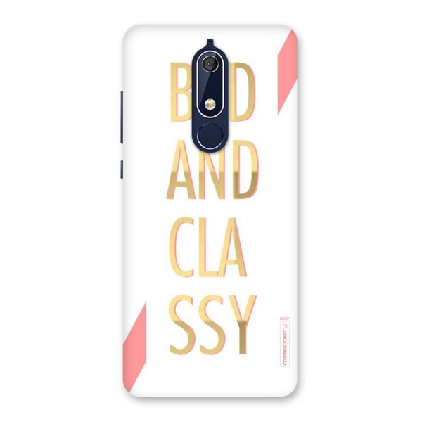 Bad And Classy Back Case for Nokia 5.1