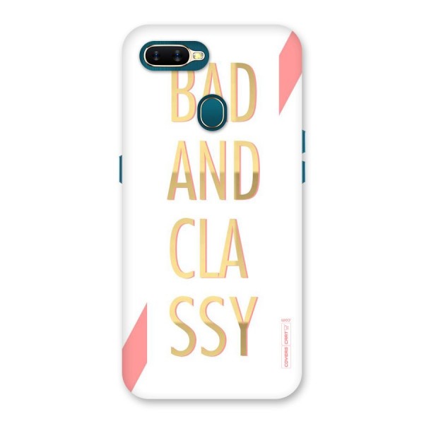 Bad And Classy Back Case for Oppo A12