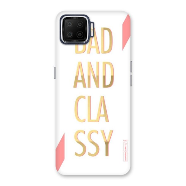 Bad And Classy Back Case for Oppo F17