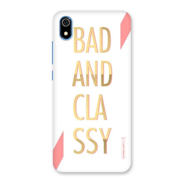 Bad And Classy Back Case for Redmi 7A