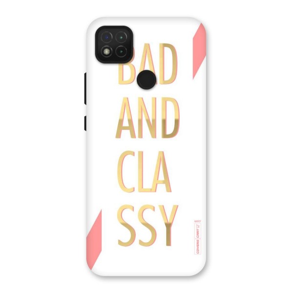 Bad And Classy Back Case for Redmi 9C