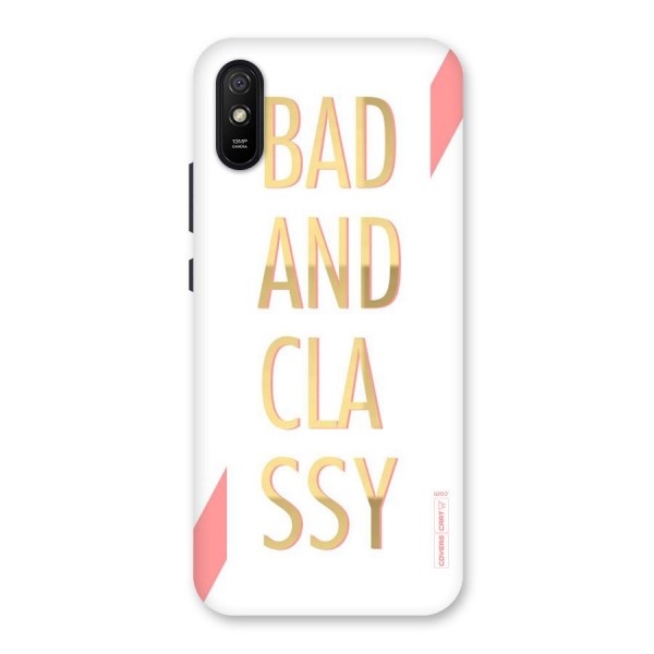 Bad And Classy Back Case for Redmi 9i