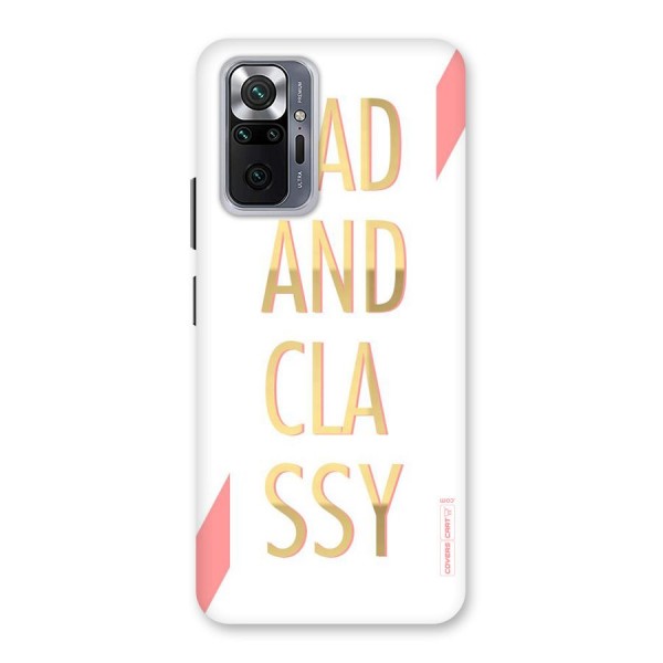 Bad And Classy Back Case for Redmi Note 10 Pro