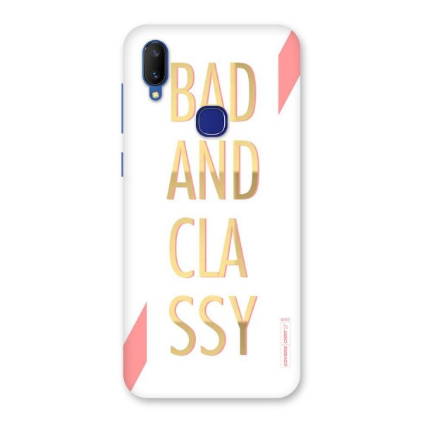 Bad And Classy Back Case for Vivo V11