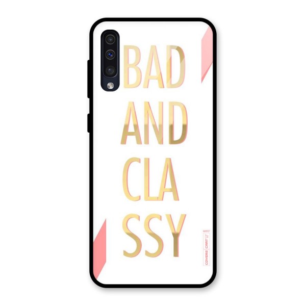 Bad And Classy Glass Back Case for Galaxy A50s