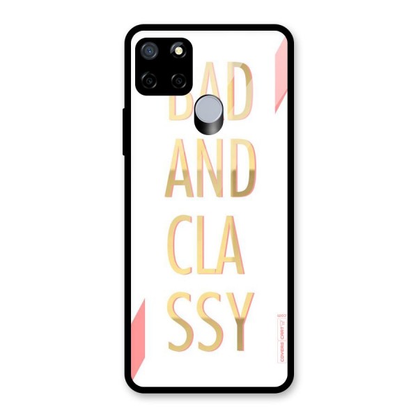 Bad And Classy Glass Back Case for Realme C12