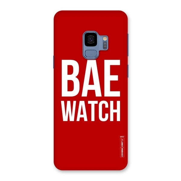 Bae Watch Back Case for Galaxy S9