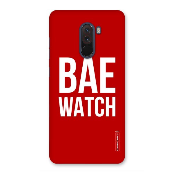 Bae Watch Back Case for Poco F1