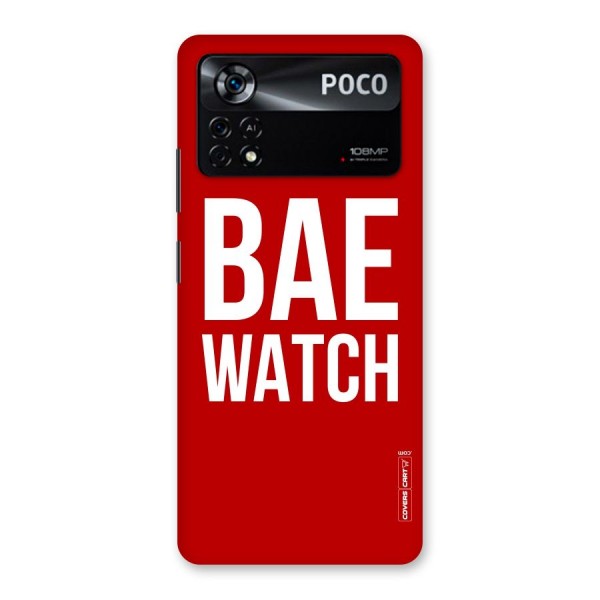 Bae Watch Back Case for Poco X4 Pro 5G