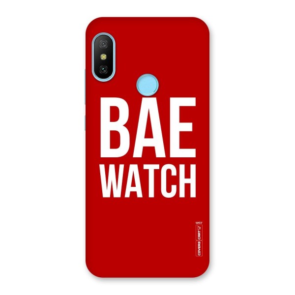 Bae Watch Back Case for Redmi 6 Pro