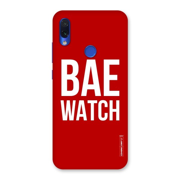 Bae Watch Back Case for Redmi Note 7