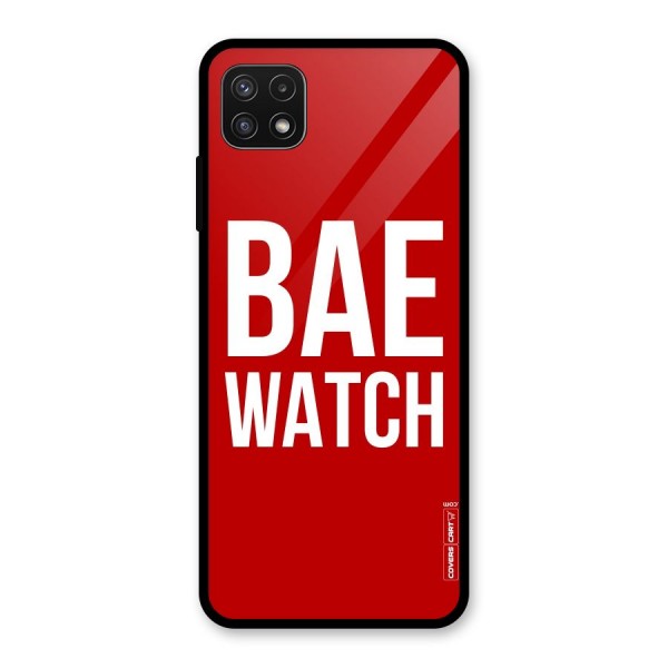 Bae Watch Glass Back Case for Galaxy A22 5G