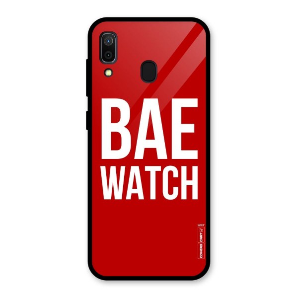 Bae Watch Glass Back Case for Galaxy A30