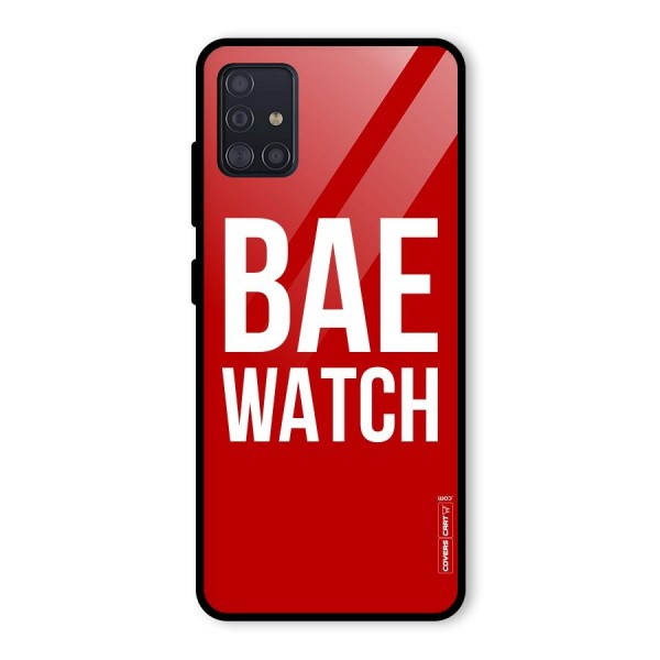 Bae Watch Glass Back Case for Galaxy A51