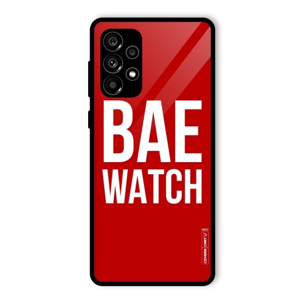 Bae Watch Glass Back Case for Galaxy A73 5G