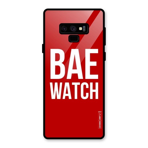 Bae Watch Glass Back Case for Galaxy Note 9