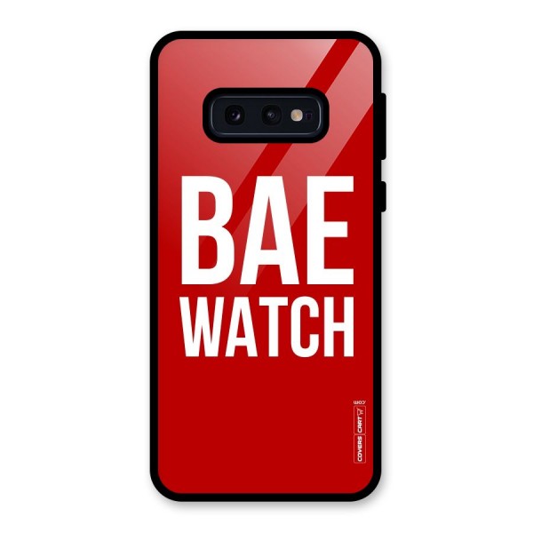 Bae Watch Glass Back Case for Galaxy S10e