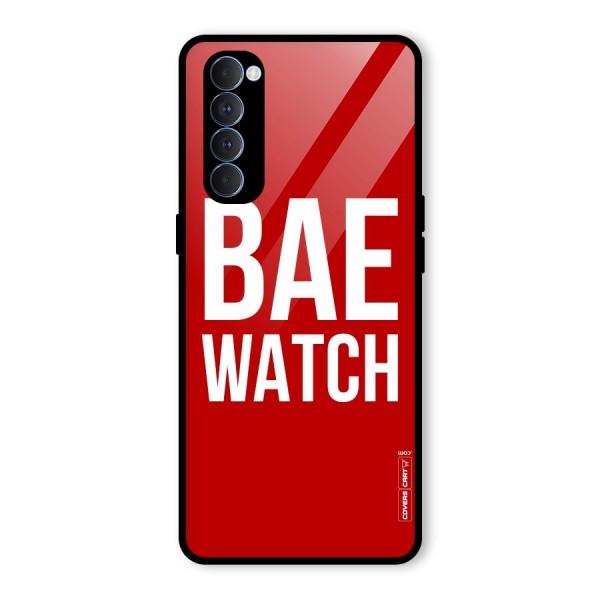 Bae Watch Glass Back Case for Oppo Reno4 Pro