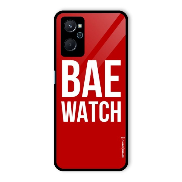 Bae Watch Glass Back Case for Realme 9i