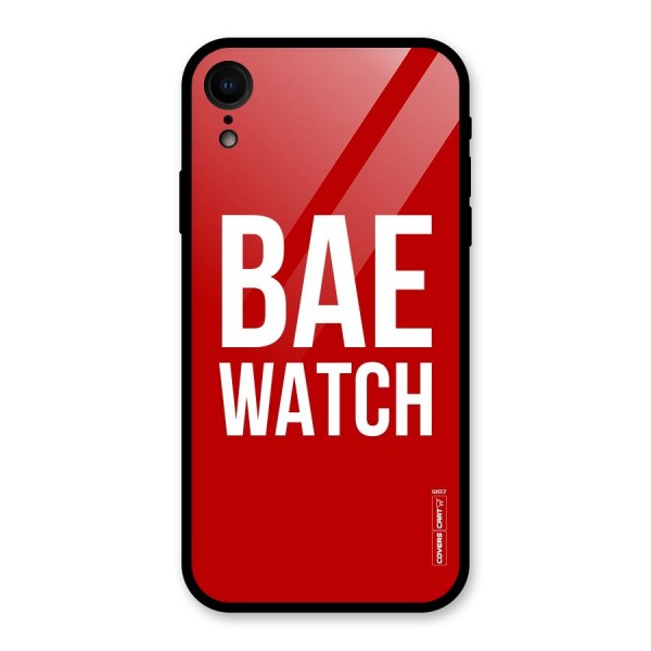 Bae Watch Glass Back Case for XR