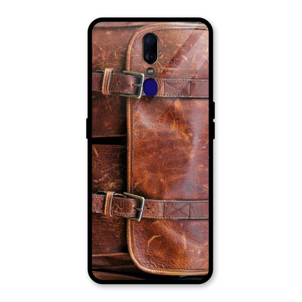 Bag Design (Printed) Glass Back Case for Oppo F11