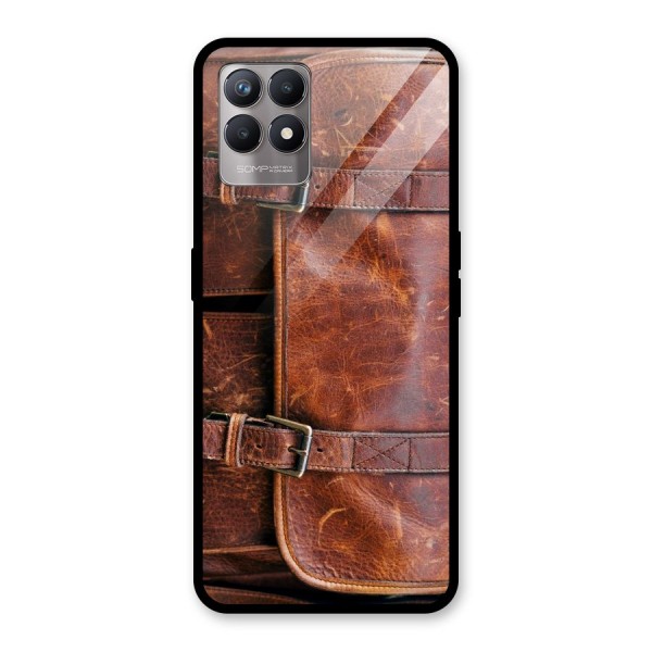 Bag Design (Printed) Glass Back Case for Realme 8i