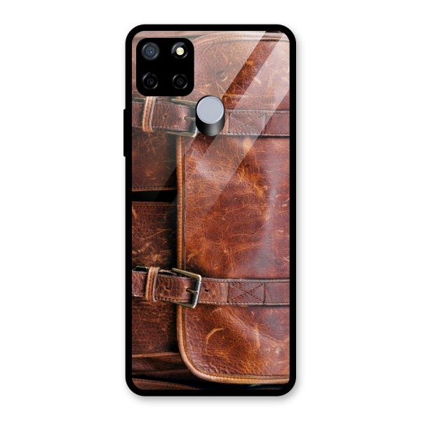 Bag Design (Printed) Glass Back Case for Realme C15