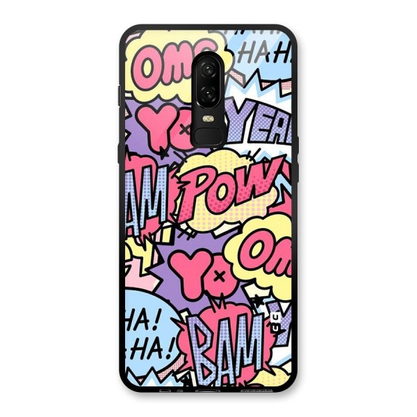 Bam Omg Glass Back Case for OnePlus 6