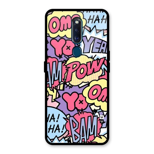 Bam Omg Glass Back Case for Oppo F11 Pro