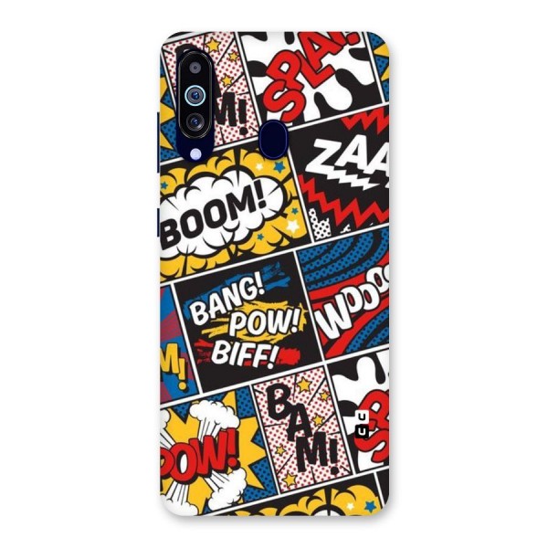 Bam Pattern Back Case for Galaxy A60