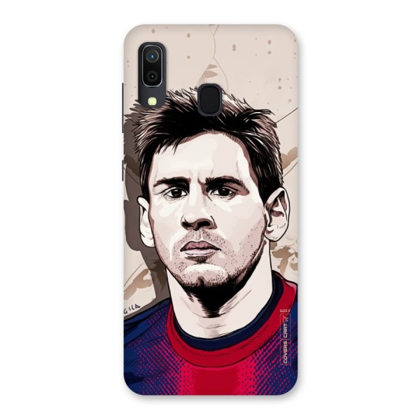 Barca King Messi Back Case for Galaxy A20