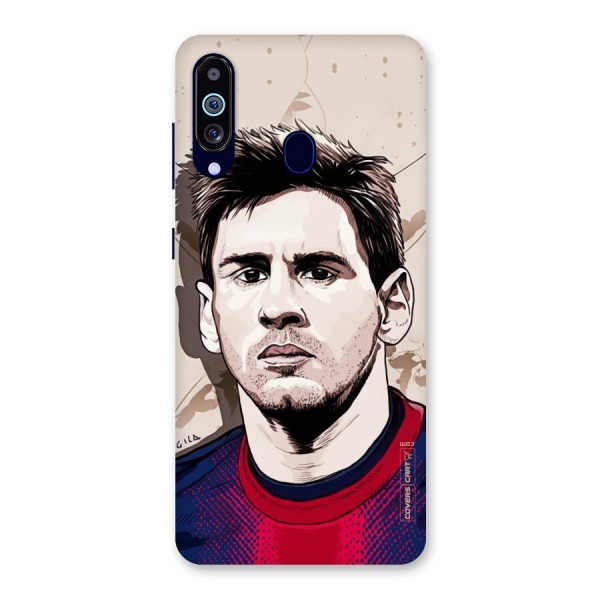 Barca King Messi Back Case for Galaxy A60